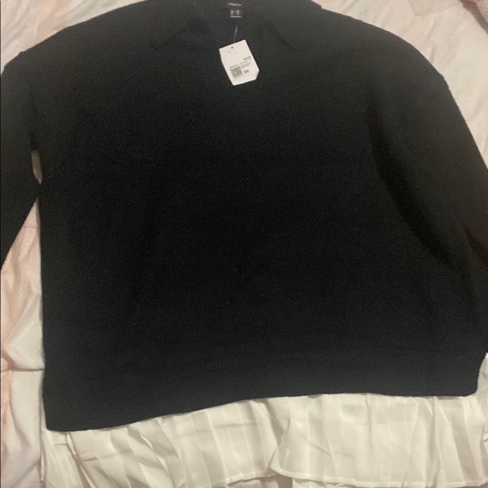 Classic Black Women's Sweater Dress